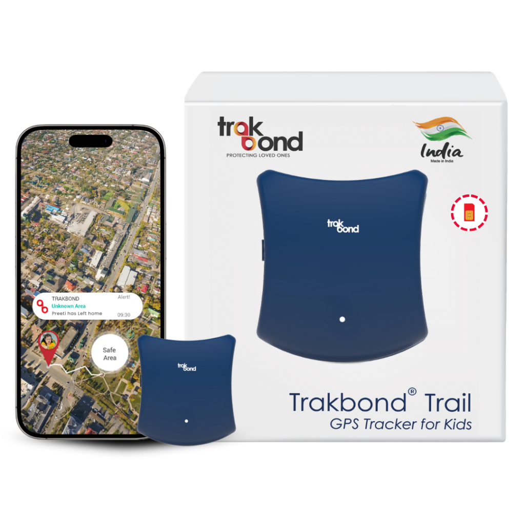 trakbond product trailx kids blue transparent box img