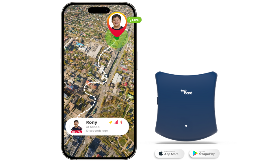 trakbond device with app 3